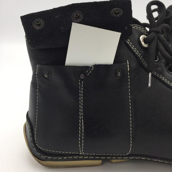 Gordon Rush Men Italian Ankle Boots Black Size 10 - Picture 5 of 8